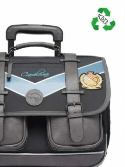 Cartable à Roulettes 38 Cm Vintage Blue Badge - Cameleon - CP, CE1, CE2 -cadeaux boutique 984921