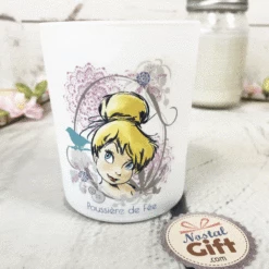 Bougie Fée Clochette "poussière De Fée" Et Son Coffret Cadeau - Parfum Muguet Et Jasmin