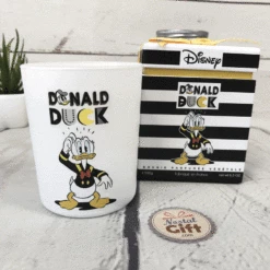 Bougie Donald Et Son Coffret Cadeau - Parfum Herbe Coupée -cadeaux boutique Bougie coffret donald ensemble