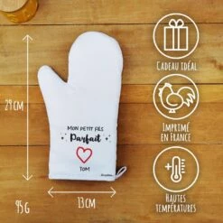 Manique Cuisine "Mon Petit Fils Parfait" - Cadeaumamie,papy Personnalisé -cadeaux boutique Mon petit fils parfait manique informations