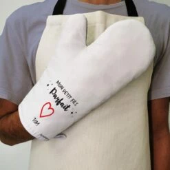 Manique Cuisine "Mon Petit Fils Parfait" - Cadeaumamie,papy Personnalisé -cadeaux boutique Mon petit fils parfait manique main