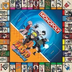 Naruto Shippuden - Monopoly -cadeaux boutique Naruto MN GB Web