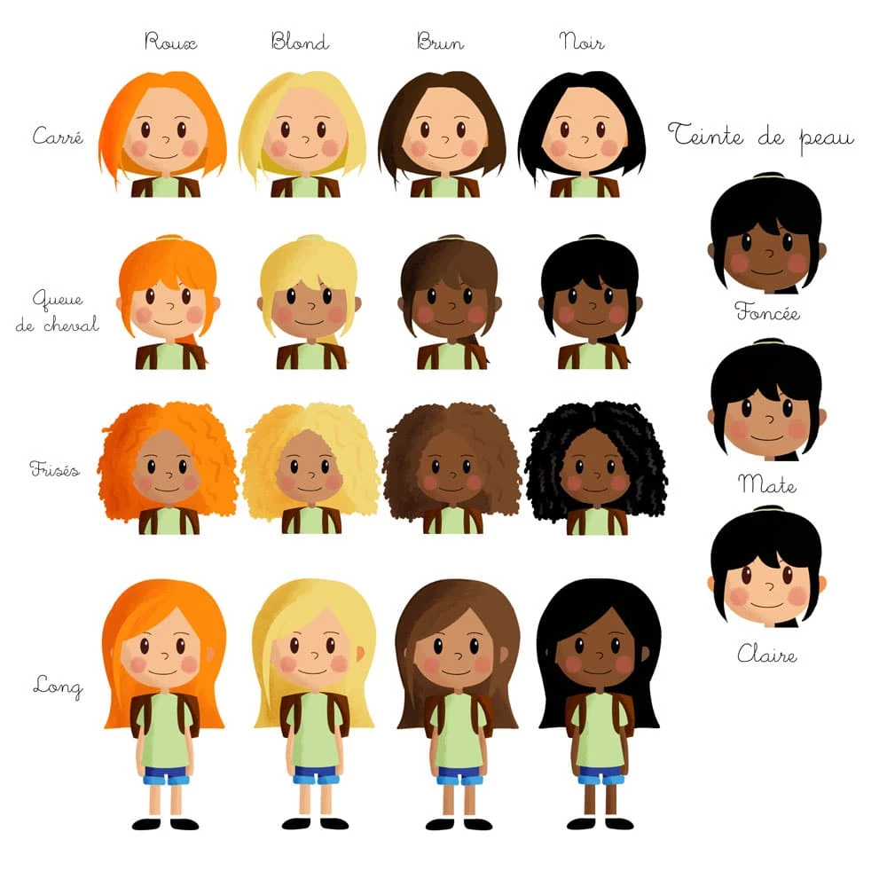 Gourde En Métal Personnalisée Fille - Petite écolière 8 Gourde En Métal Personnalisée Fille - Petite écolière – Image 6