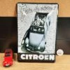Plaque Métal Vintage Déco - Citroën 2 CV - Joie De Vivre - 30 X 20 Cm -cadeaux boutique Plaque metal vintage deco Citroen 2 CV Joie de Vivre