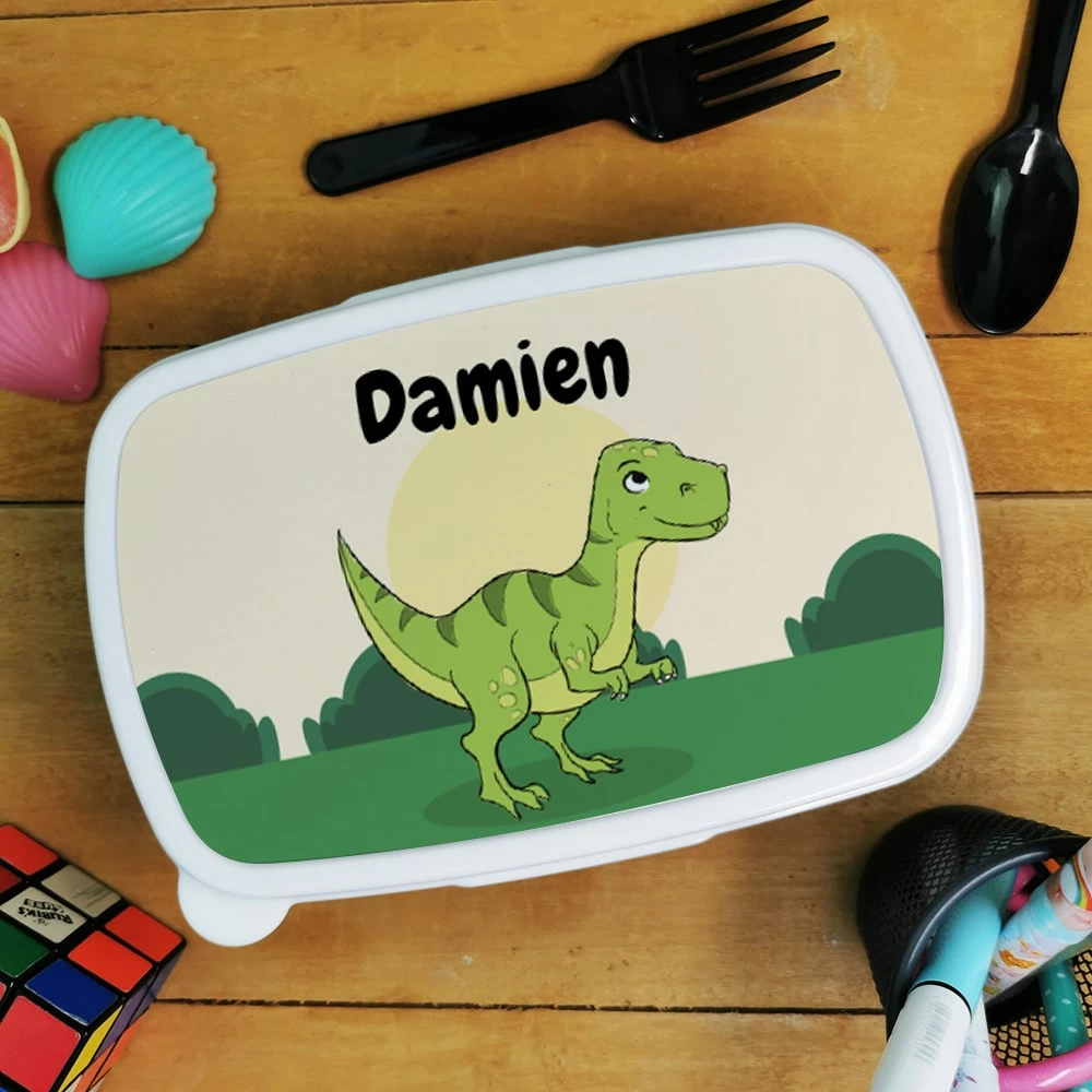 Boîte à Goûter & Gourde Enfant PersonnaliséesDinosaure : Cadeau Garçon 6 Boîte à Goûter & Gourde Enfant PersonnaliséesDinosaure : Cadeau Garçon – Image 4