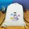 Sac à Dos Sport Personnalisé : Gym, Piscine... - Licorne - Cadeaufille -cadeaux boutique Rentree scolaire Anniversaire le prenom de votre enfant Licorne sac a cordon rempli