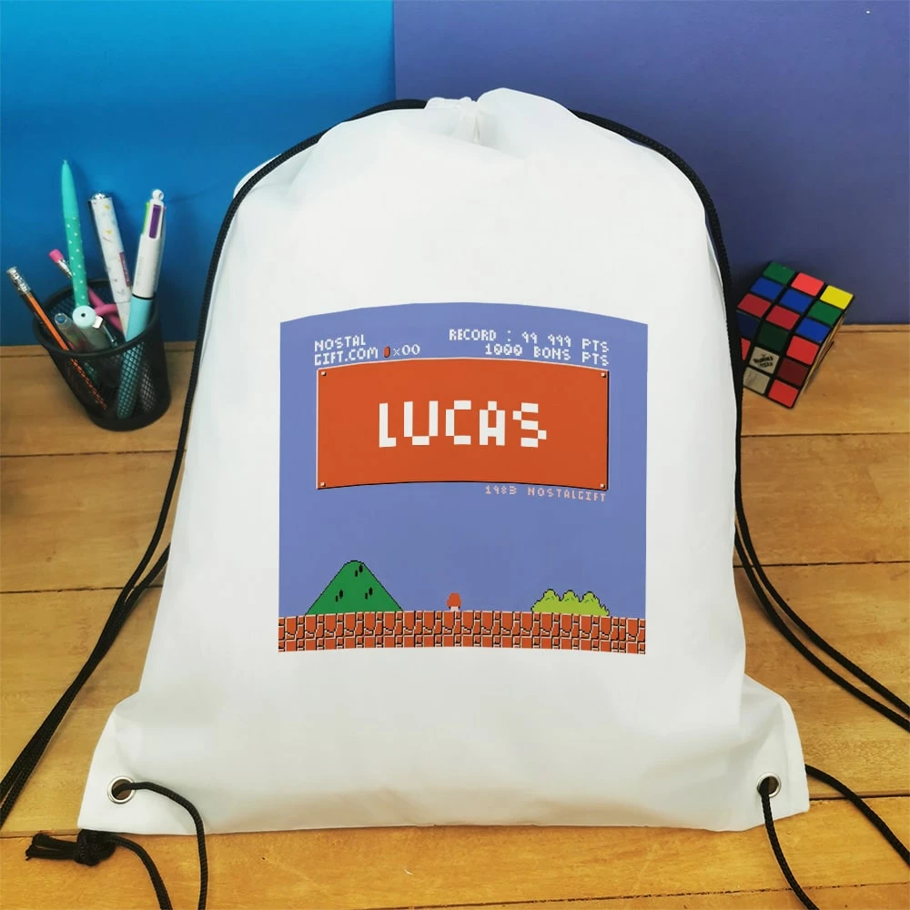 Sac à Dos Sport Personnalisé : Gym, Piscine... - Retrogaming - Cadeaugarçon 3 Sac à Dos Sport Personnalisé : Gym, Piscine... - Retrogaming - Cadeaugarçon