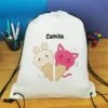 Sac à Dos Sport Personnalisé : Gym, Piscine... - Glaces Kawaii - Cadeaufille 2 Sac à Dos Sport Personnalisé : Gym, Piscine... - Glaces Kawaii - Cadeaufille -cadeaux boutique Rentree scolaire Anniversaire prenom de votre enfant Glaces Kawaii personnalise sac a cordon rempli