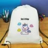 Sac à Dos Sport : Gym, Piscine... - Licorne - Cadeaufille -cadeaux boutique Rentree scolaire inscription Licorne sac a cordon rempli