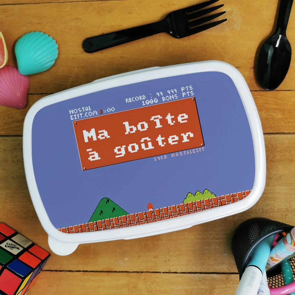 Boîte à Goûter & Gourde Enfant Retrogaming 4 Boîte à Goûter & Gourde Enfant Retrogaming – Image 2