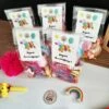 5 Sachets De Bonbons -Joyeux Anniversaire - Licorne 1 5 Sachets De Bonbons -Joyeux Anniversaire - Licorne -cadeaux boutique Sachet bonbons pinata