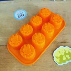 Dragon Ball Z - Bac à Glaçons -8 Glaçons -cadeaux boutique bac a glacons dbz haut arriere