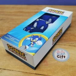 Lot De 5 Paires De ChaussettesenfantSonic - Taille 31/34 - Sonic -cadeaux boutique boite chaussette sonic cote 1