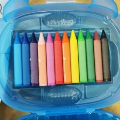 Mallette De Coloriage Premier âge - Maped -cadeaux boutique boite coloriage bleu zoom 1