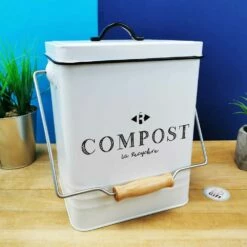 Poubelle De Compostage En Métal