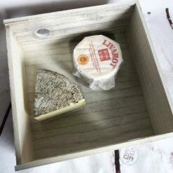 Boite à Fromage - Cave D'affinage Avec Couteau Et Grille De Ventilation -cadeaux boutique boite fromage bois