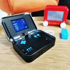 Tetris Console De Jeu Portable -arcade In A Tin -cadeaux boutique boite metal tetris ouvert