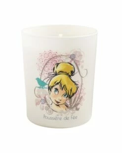 Bougie Fée Clochette "poussière De Fée" Et Son Coffret Cadeau - Parfum Muguet Et Jasmin -cadeaux boutique bougie fee clochette disney