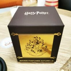 Harry Potter - Bougie Avec Couvercle Poudlard - Parfum De Grasse -cadeaux boutique bougie parfumee harry potter poudlard