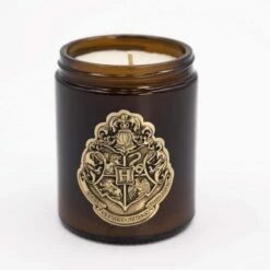 Harry Potter - Bougie Avec Couvercle Poudlard - Parfum De Grasse -cadeaux boutique bougie parfumee harry potter poudlard made in france sans couvercle