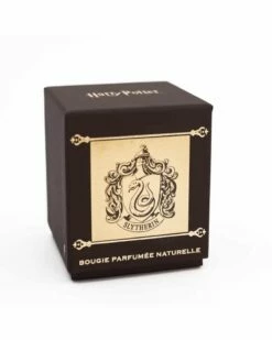 Harry Potter - Bougie Avec Couvercle Serpentard - Parfum Menthe Basilic -cadeaux boutique bougie parfumee naturelle Serpentard 2