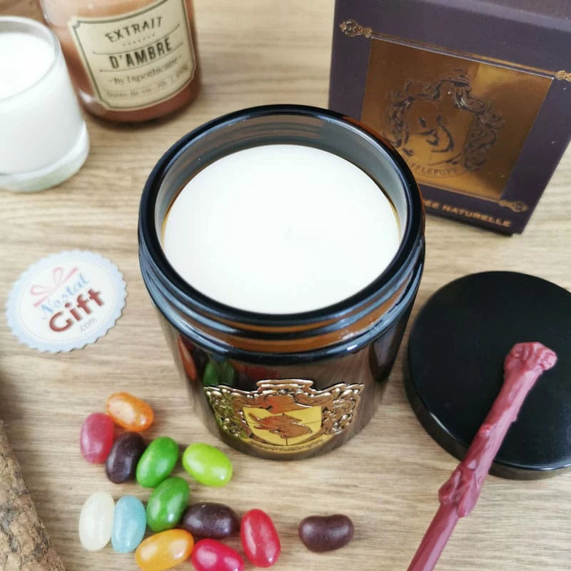 Harry Potter - Bougie Avec Couvercle Poufsouffle - Parfum Mimosa 5 Harry Potter - Bougie Avec Couvercle Poufsouffle - Parfum Mimosa – Image 3