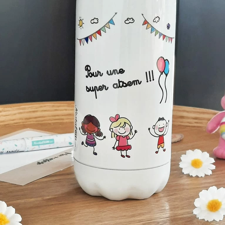 Bouteille De Transport Isotherme - Pour Une Super Atsem - Cadeau ATSEM 4 Bouteille De Transport Isotherme - Pour Une Super Atsem - Cadeau ATSEM – Image 2