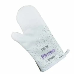 Manique De Cuisine "Je Suis Une Marraine Qui Déchire" - Cadeau Marraine -cadeaux boutique cadeau Anniversaire je suis une marraine qui dechire manique fond blanc