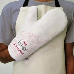 Manique De Cuisine "Belle-mère D'amour" De La Collection "D'amour - Cadeau Pour D'un Anniversaire:belle Mère -cadeaux boutique cadeau Fete des meres Anniversaire ma belle mere damour manique main