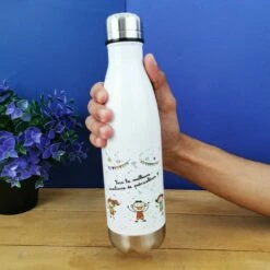 Bouteille Isotherme 500ml"Pour La Meilleure Auxiliaire De Puériculture"