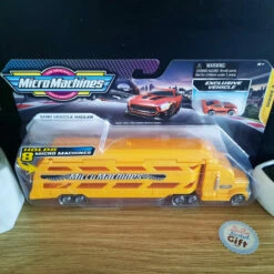 Micro Machines - Camion De Transport Miniature -cadeaux boutique camion jaune