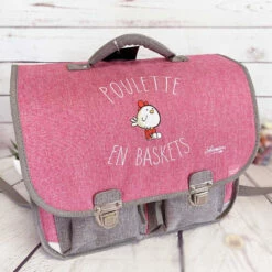 Cartable Vintage 38 Cm Poulette En Baskets - Quo Vadis
