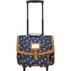 Cartable à Roulettes Bleu Alexa 38 Cm Imprimé De Cerises - Tann's -cadeaux boutique cartable trolley alexa bleu