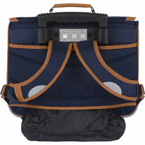 Cartable à Roulettes Bleu Marine Camille 38 Cm Orné D'un Porte Clé Sneaker - Tann's 5 Cartable à Roulettes Bleu Marine Camille 38 Cm Orné D'un Porte Clé Sneaker - Tann's – Image 3