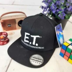 Casquette Noire Et Blanche : E.T L'extraterrestre
