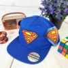 Casquette : Superman -cadeaux boutique casquette snapback superman logo bleu