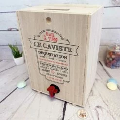 Distributeur De Vin "Le Caviste" - 3-5 Litres - Idee Cadeau Homme