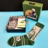 Coffret Cadeau – 3 Paires De Chaussettes En Coton - The Mandalorian(36/41) -cadeaux boutique chaussette mandalorian