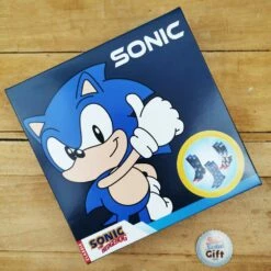 Coffret Cadeau 3 Paires De Chaussettes Sonic40 - 46 -cadeaux boutique chaussettes sonic boite 1