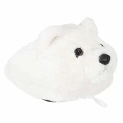 Chausson Double Pour Enfant - Ourson Blanc -cadeaux boutique chausson double ourson blanc 01