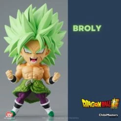 Dragon Ball - Figurine Chibi Super Saiyan Broly -cadeaux boutique chibbi broly bandai