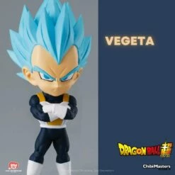 Dragon Ball - Figurine Chibi Super Saiyan Blue Vegeta -cadeaux boutique chibbi vegeta bandai