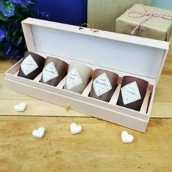Coffret 5 Bougies Parfumées - "La Plus Merveilleuse Des Mamans" -cadeaux boutique coffret 5 bougies merveilleuse maman interieur