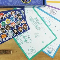 Harry Potter - Kit De Dessin 35 Pièces - Maped -cadeaux boutique coffret bleu materiel scolaire harry potter zoom papeterie