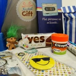 Coffret Cadeau « Rétro Des Années 80 » Homme -cadeaux boutique coffret cadeau retro 80 homme yes