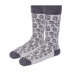 Coffret Cadeau – 3 Paires De Chaussettes En Coton - The Mandalorian(36/41) -cadeaux boutique coffret cadeau star wars2