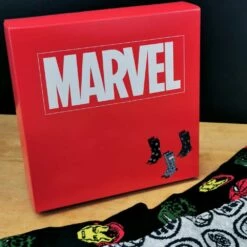 Coffret Cadeau 3 Paires De Chaussettes Marvel40 - 46 -cadeaux boutique coffret chaussettes marvel zoom boite
