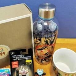 Coffret Cadeau « Dessins Animés Des Années 80 » -cadeaux boutique coffret dessins animes 80 zoom gourde