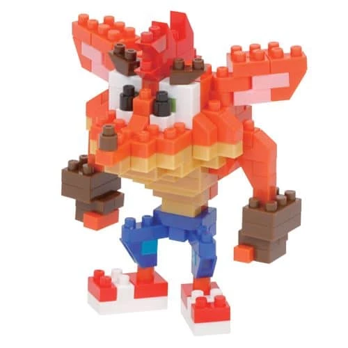 Nanoblock - Crash Bandicoot - Crash - Figurine Mini à Monter 3 Nanoblock - Crash Bandicoot - Crash - Figurine Mini à Monter