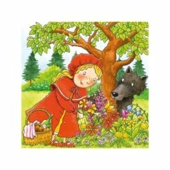Boîte Puzzle De Cubes- Contes (9 Pièces ) -cadeaux boutique cube loup